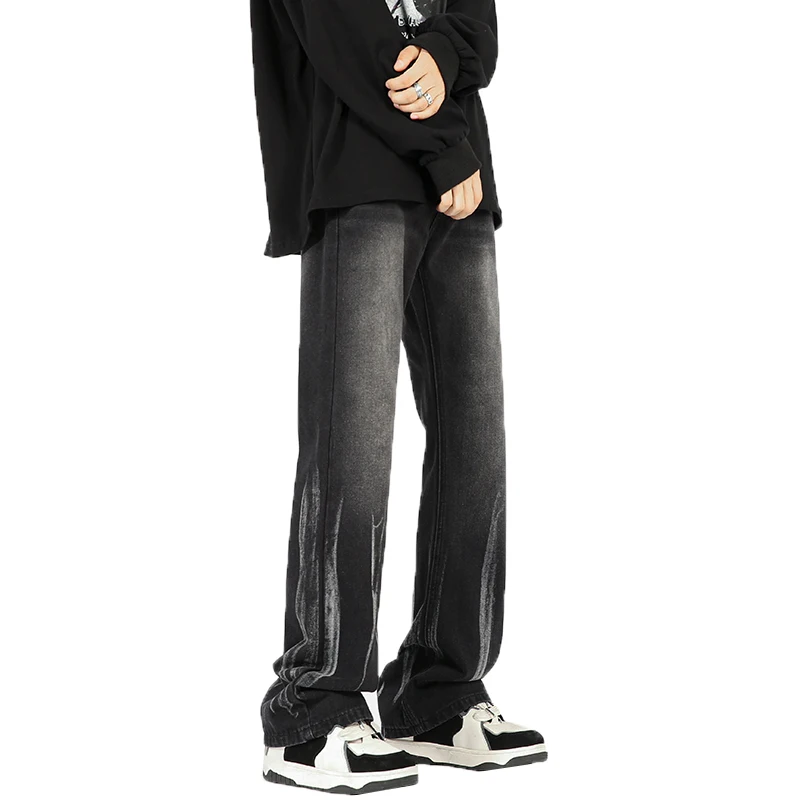 2024 Spring and Autumn New Simplicity Versatile Commuting Men's Clothing Splicing Pockets Fashion Solid Color Casual Loose Pants