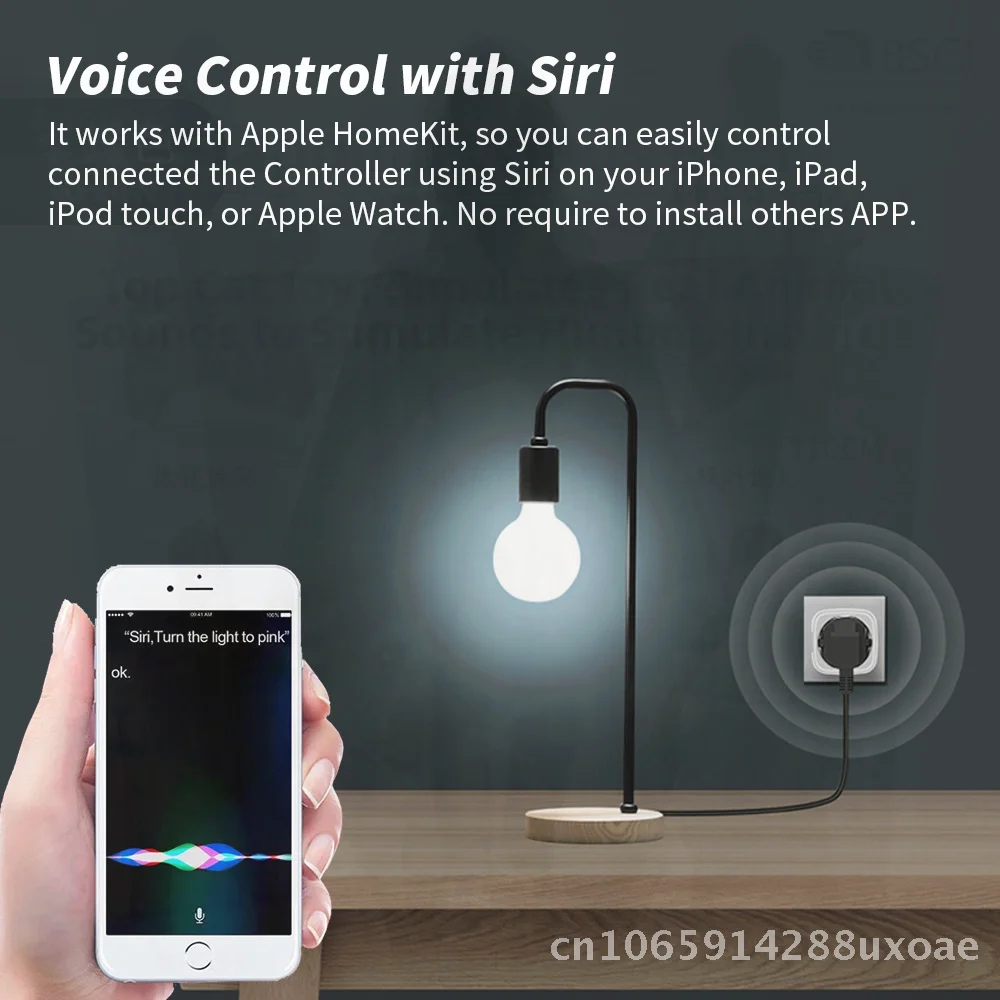 

Intelligent European Gauge Socket with HomeKit Cozylife Metering Countdown Timing Mobile App & Voice Control Smart Home Plug