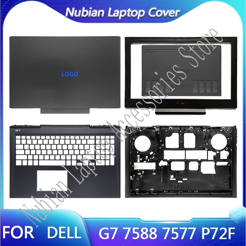 

New Bottom Base Case For DELL G7 7000 15 7577 7588 05H0F0 Laptop LCD Back Cover Front Bezel Palmrest Door Cover A B C D E Shell