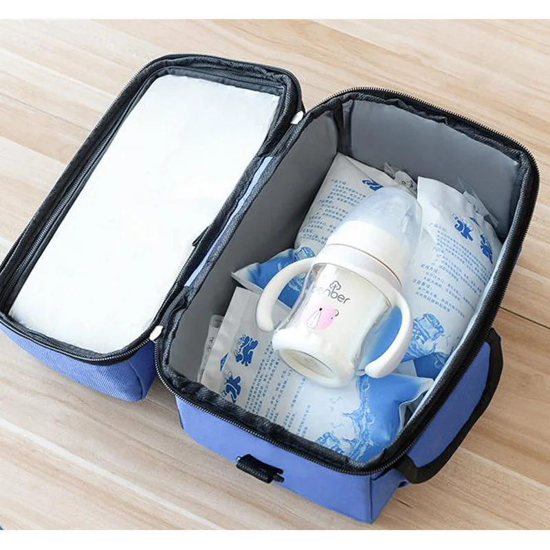 Portable Lunch Picnic Thermal Insulated Bag Ice Cooler Box Milk bag Fridge Storage Carrier Bolsa Termica Oxford Pouch