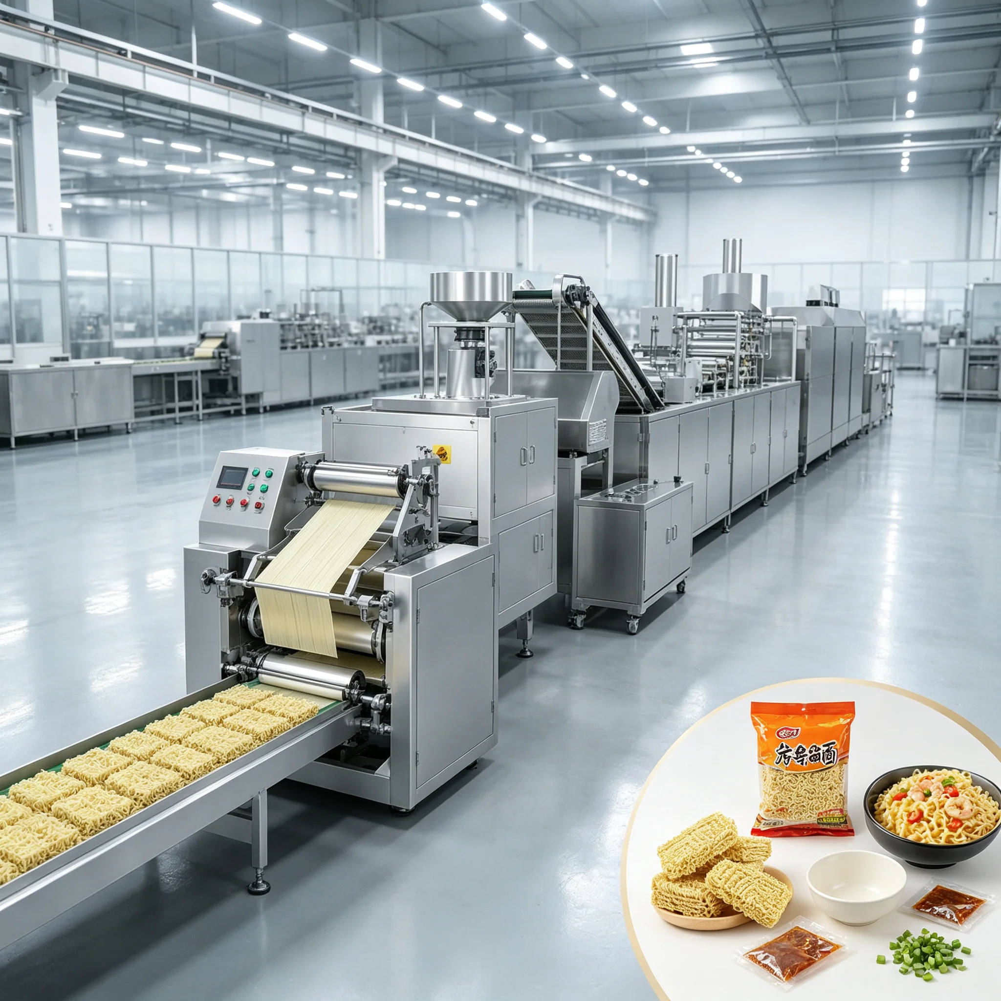 Fully Automatic Commercial Grade Instant Food Manufacturing Equipment Instant