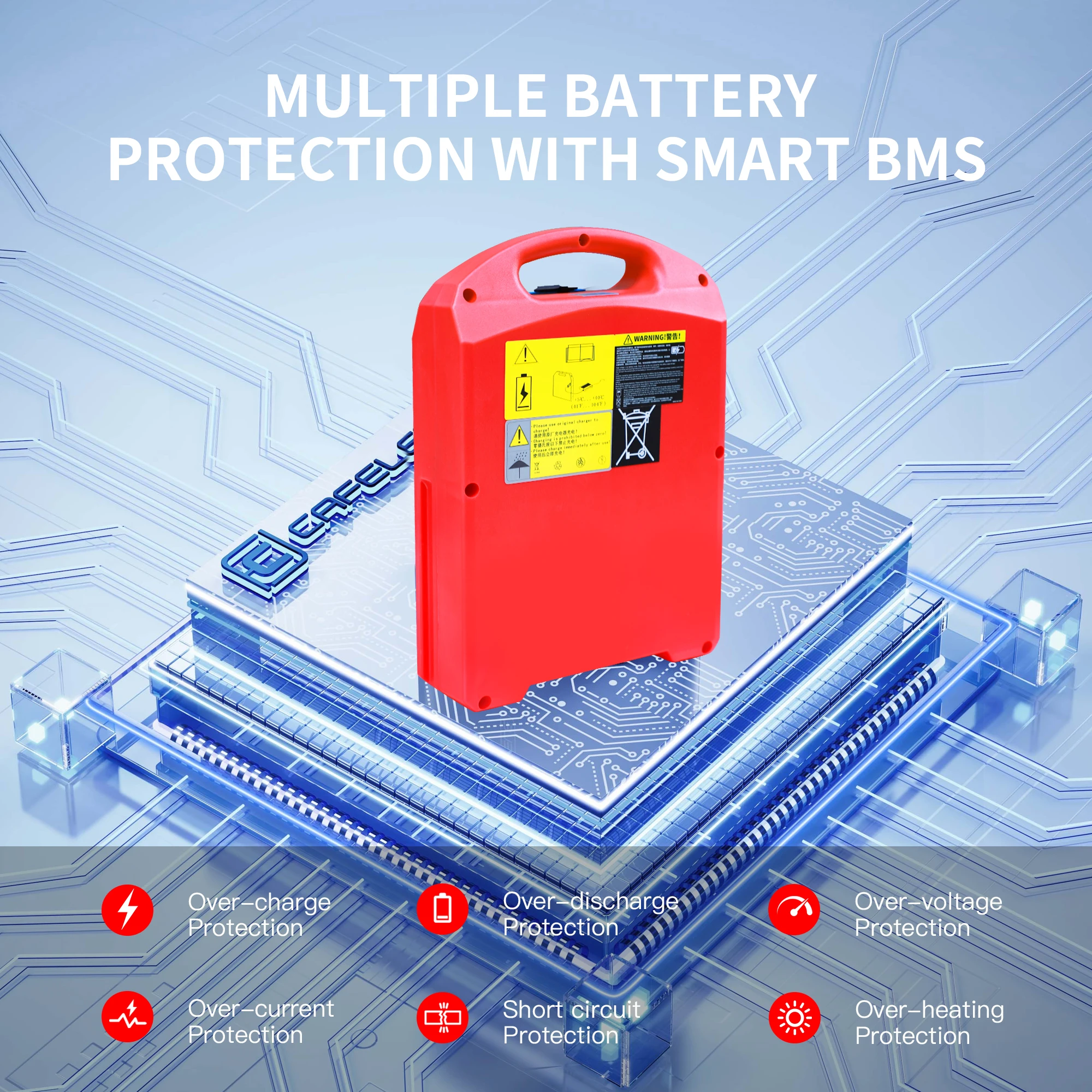 

Литиевая батарея 48 Вольт, 20 Ач для электрического поддона HELI CBD18J-LI3 CBD20J-LI3