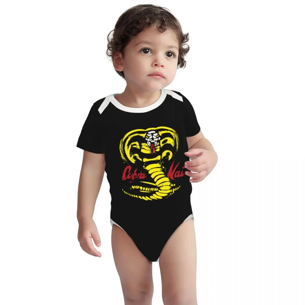 Cobra Kai Baby Bodysuit Unisex Shirt Cotton Newborn Onesie Boy Girl Undershirt Outfit Baby Romper