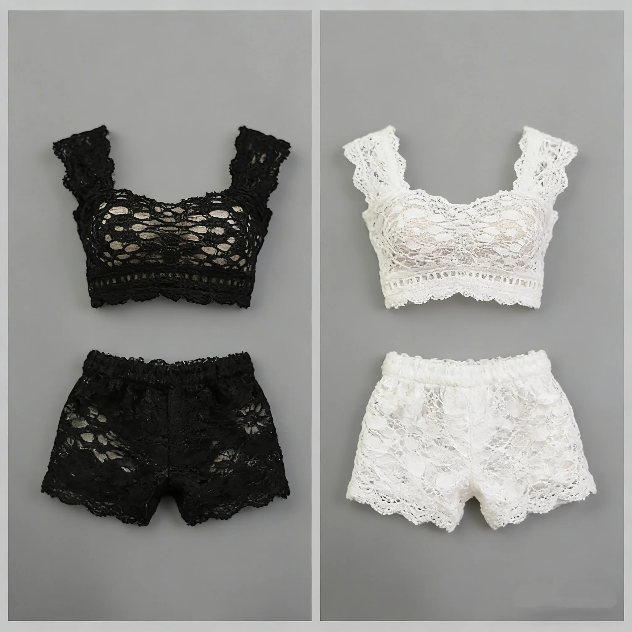 Комплекты одежды / кружевное нижнее белье, топ + короткий наряд для 30-сантиметровой куклы blythe Fr2 Xinyi kurhn OB BB / игрушки для девочек