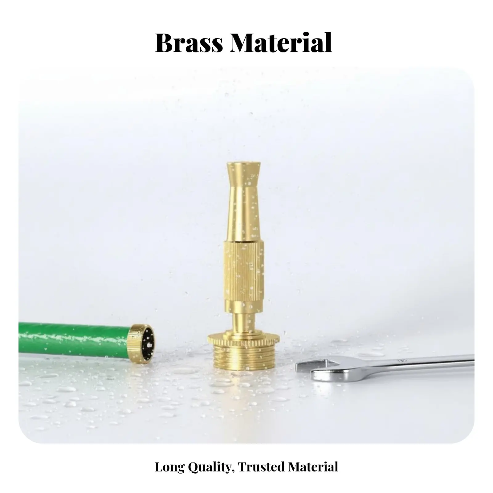 

Car Wash Spray Head Long-Lasting High Pressure Hose Spray Head Quick Connect Water Spray Head Versatile Garden Hose Quick
