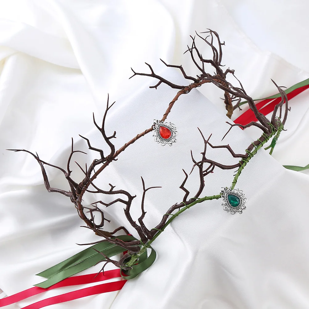 

Anniversary Headband Hair Bands Headgear Fairy Outfit for Women Alloy Crown Lightweight