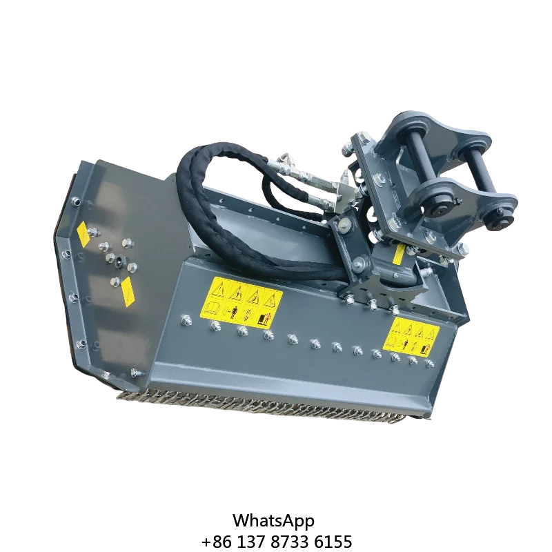 2025 Nuovi accessori Flail Tosaerba in vendita Mulcher per tosaerba con attacco per escavatore