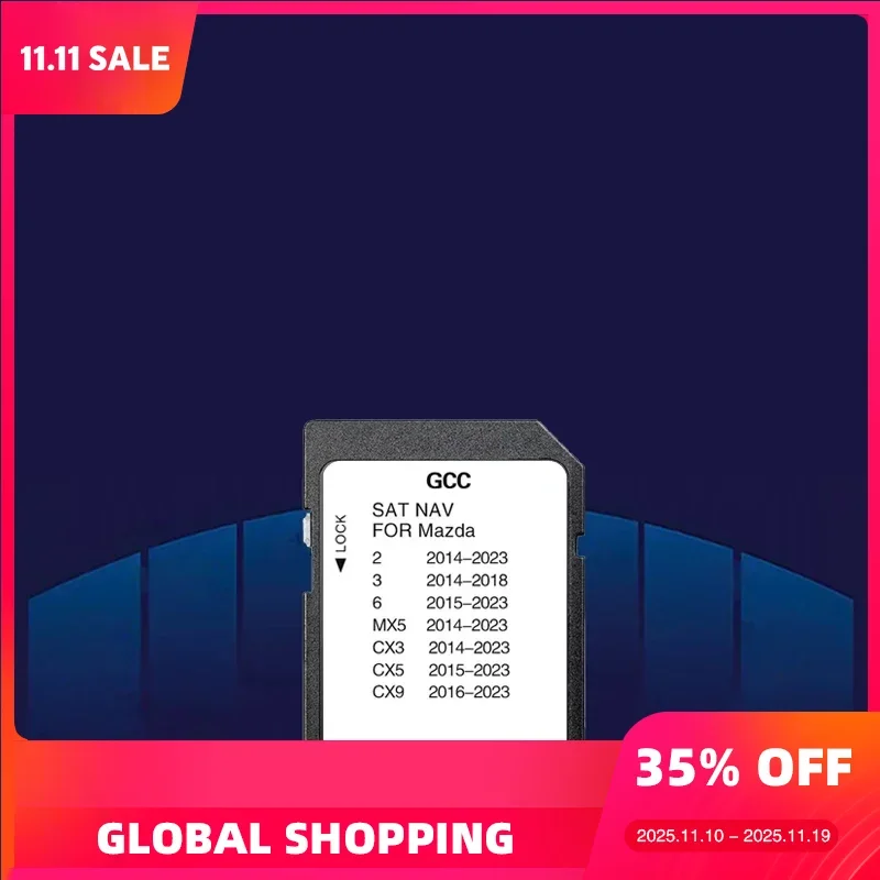 

New 2024 Version Connect1 System Update for Mazda 2/3/6/MX5/CX5/CX9 Vehicle Media Navi GPS GCC/Gulf Area/Middle East Maps