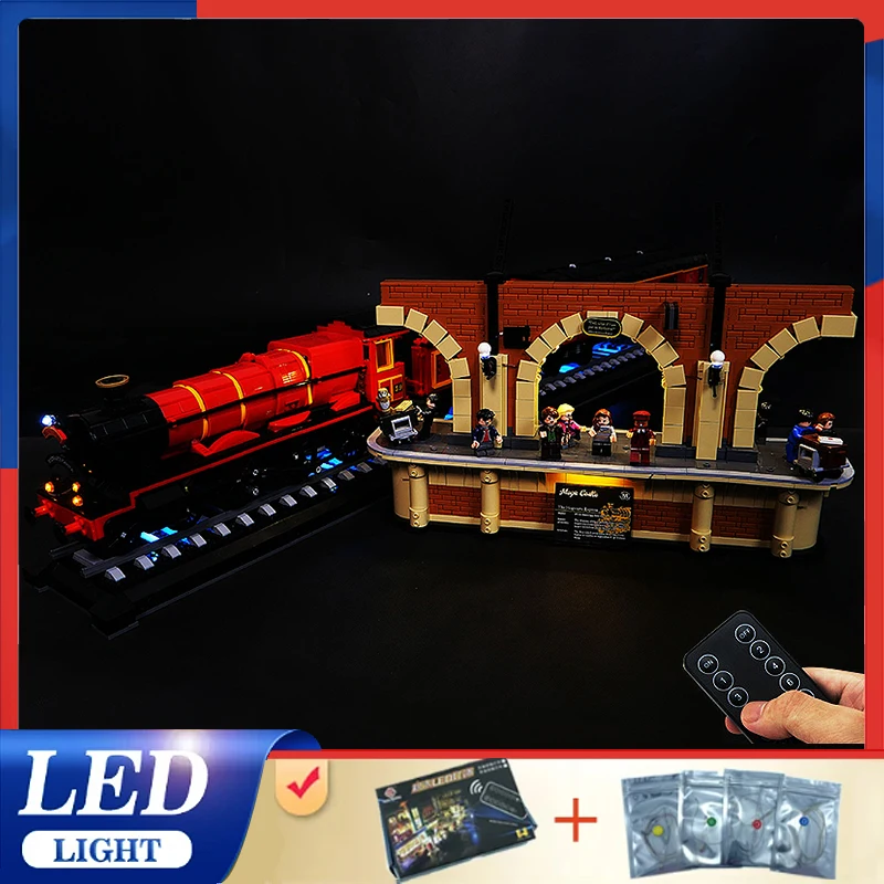 Kit de luz LED para Lego 76405 Express Collectors Edition, apenas luz LED, modelo sem blocos, diy