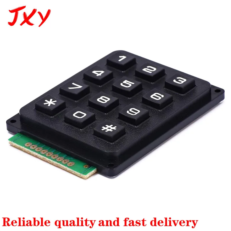 3*4 4*4 Matrix switch keyboard array module ABS plastic buttons 4x4 3x4 12 16 key film switch Arduino microcontroller keyboard