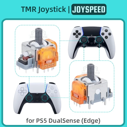Imagen 2 del producto Palancas TMR para PS5 DualSense Edge PS4, controlador de Dualshock, palo analógico 3D para Xbox Series X S Switch Pro, 10/30 Uds.