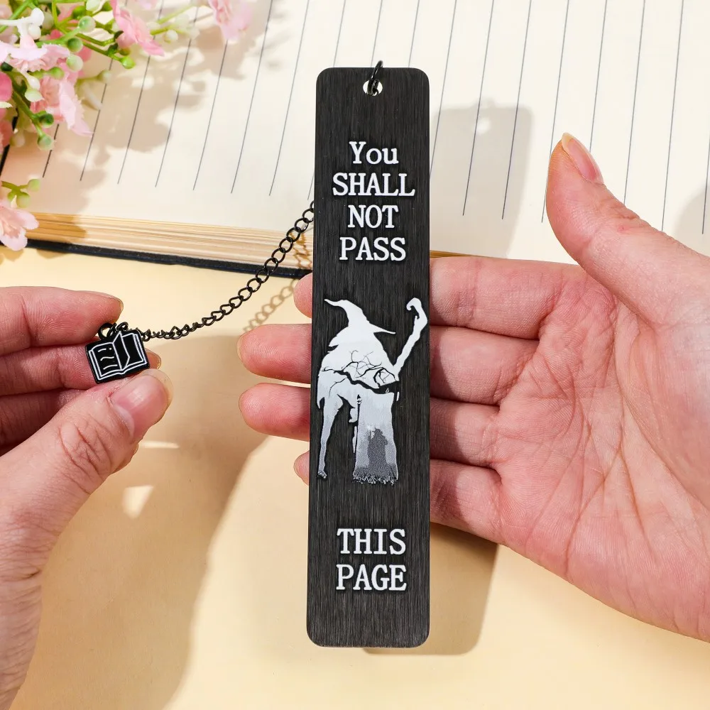 الهوبيت LOTR المرجعية الأدبية خمر مع الإشارات المرجعية تولكين لدفء الكتب المعدنية كتاب ماركر القراءة ملحق المرجعية هدية #4