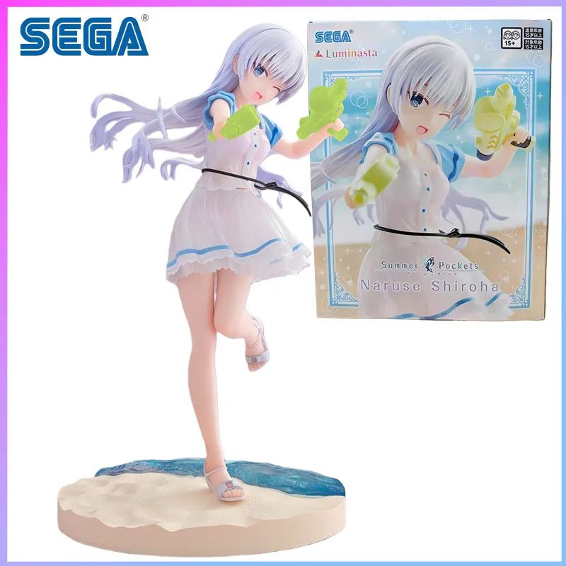 

SEGA In Stock Summer Pockets Luminasta Naruse Shiroha in stock Model kit original garage kit Gifts Toys Model Model toys Kawaii