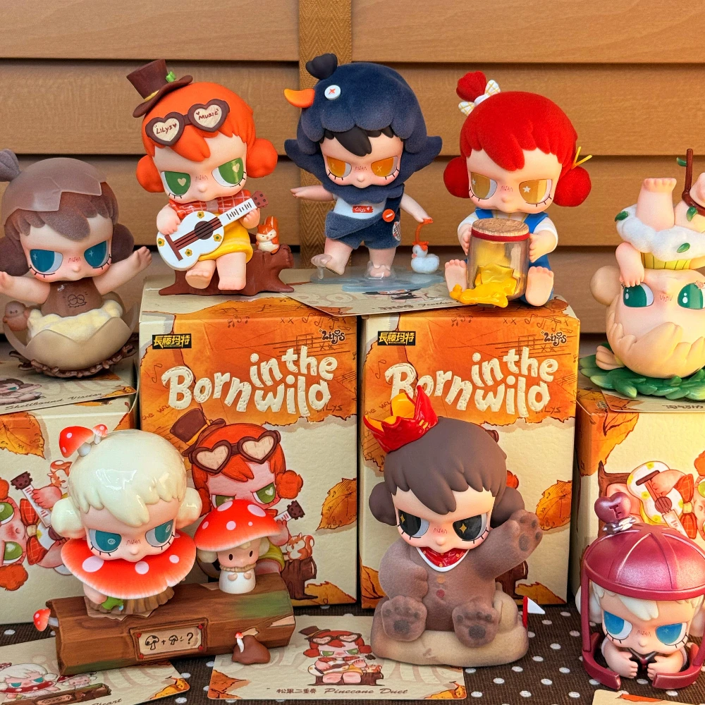 

Lilys Bron in The Wild Blind Box Mystery Box Фигурка Аниме Кукла Сумка-сюрприз Настольный орнамент Коллекция Модель Подарки Игрушки