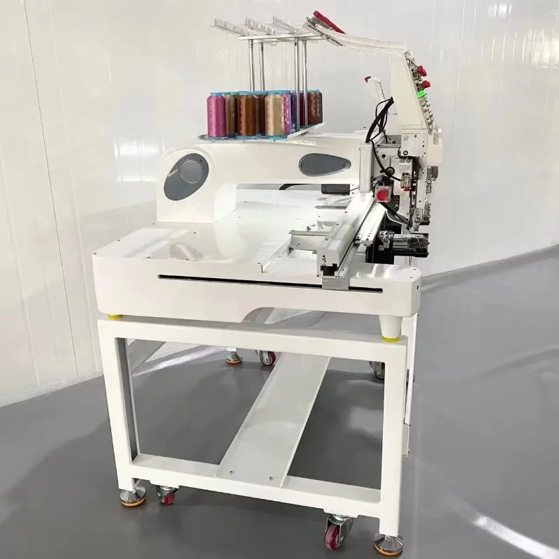 Commercial High Speed Embroidery Machine High Efficiency Low Noise Smooth Operation Servo Motor Device Sourcing Wholesaler