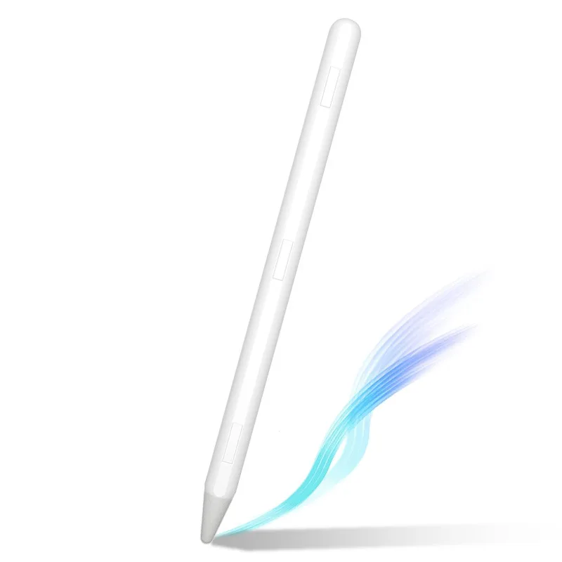 

Generic Pencil Stylus For Apple IPad Silicone-Tip Capacitive Stylus Pen Stylish Design With Comfortable Grip Convenient Storage