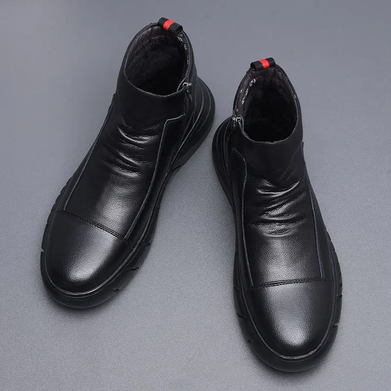 Newest Luxury Pointed Toe Casual Leather Shoes Men\'s Fashion Lace Up Business Dress Oxfords Solid Wedding Office Males Flats