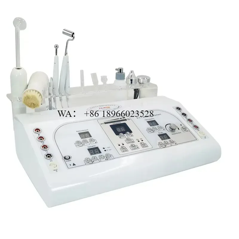 WMWMNU for Auro Blackhead Remover Vacuum Pore Cleaner 8 in 1 Multifunctional High Frequency Galvanic Facial