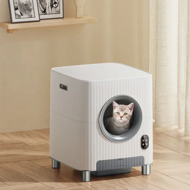 Large Capacity Self Cleaning Cat Litter Box Smart Automatic Cat Litter Box