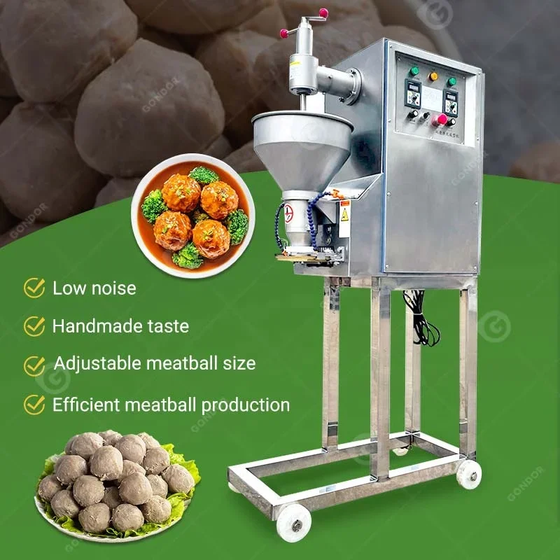 Automatic Used Sandwich Meatball Forming Make Model Manual Meat Ball Small Large Moulding Machine to Make