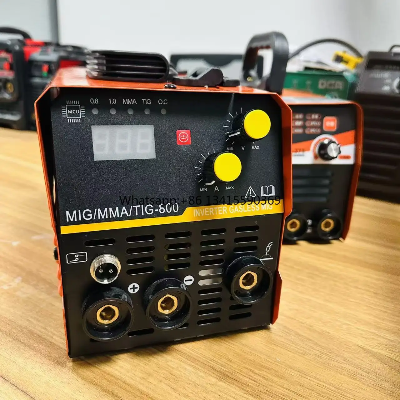 

Mini Portable Aluminum Gasless Tig Mig Mma 3 in One Dc Welder Inverter Mini Cordless MIG Welding Machine