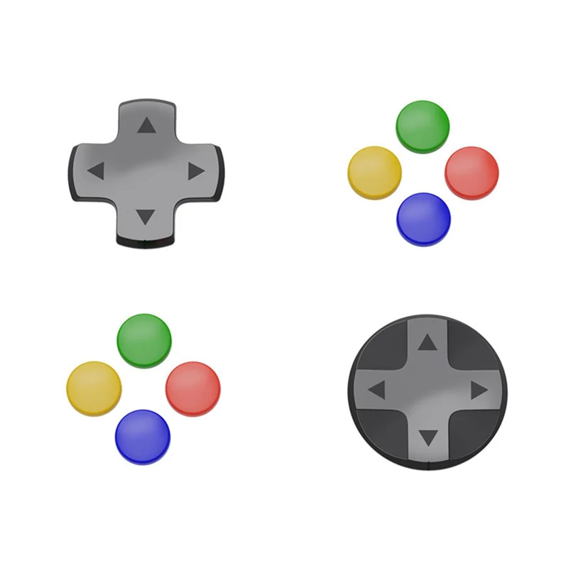 A46U For Skull & Co. D-Pad Button Cap Set For Nintendo Switch 2 Enhanced Gaming Precision Comfortable Grip Fit For Gamers