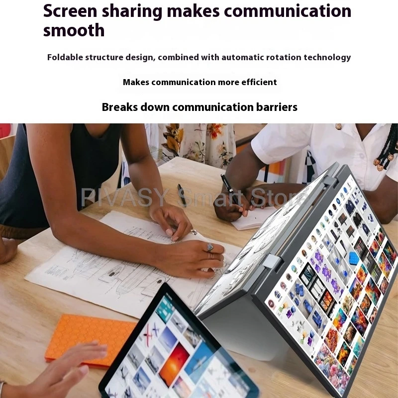 شاشة مزدوجة محمولة مقاس 18.5 بوصة مطوية IPS 1920*1080 Type-C HDMI 60 هرتز لتجارة مخزون الألعاب شاشة خارجية فعالة