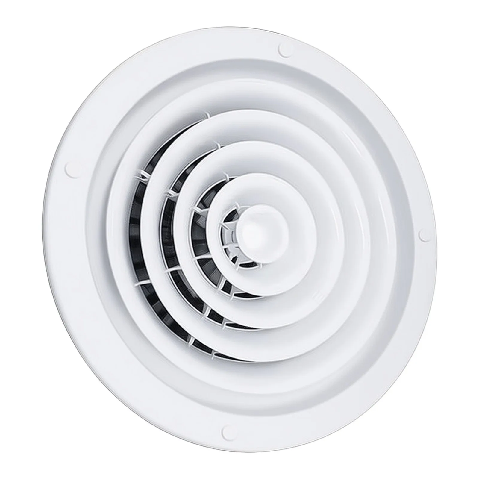 Decorative Air Vent Cover Round Ventilation Grill Outlet With Built-in Screen For Wall Ceiling Air Vent Cover Kitchen Tool