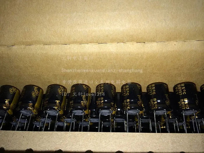 NICHICON-condensadores electrolíticos de Audio Hi-Fi, nuevo y Original, 16V, 10x12,5 MM, 10 piezas, 470UF, 16V, 10x12,5 MM