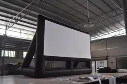 30ft Giant Inflatable Screen Inflatable Movie Screen Professional Outdoor Theather Cinema For Night Backyard Pool Fun
