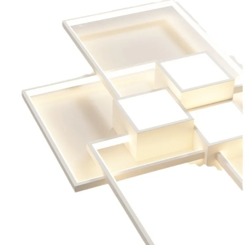 

Living room modern minimalist atmosphere minimalist art ceiling lamp designer creative box