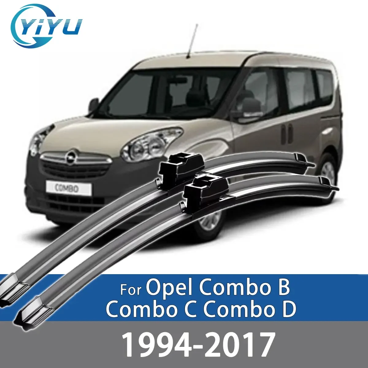 

2PCS Car Front Wiper Blades For For Opel Combo B Combo C Combo D 1994-2017 Windshield Windscreen Accessories