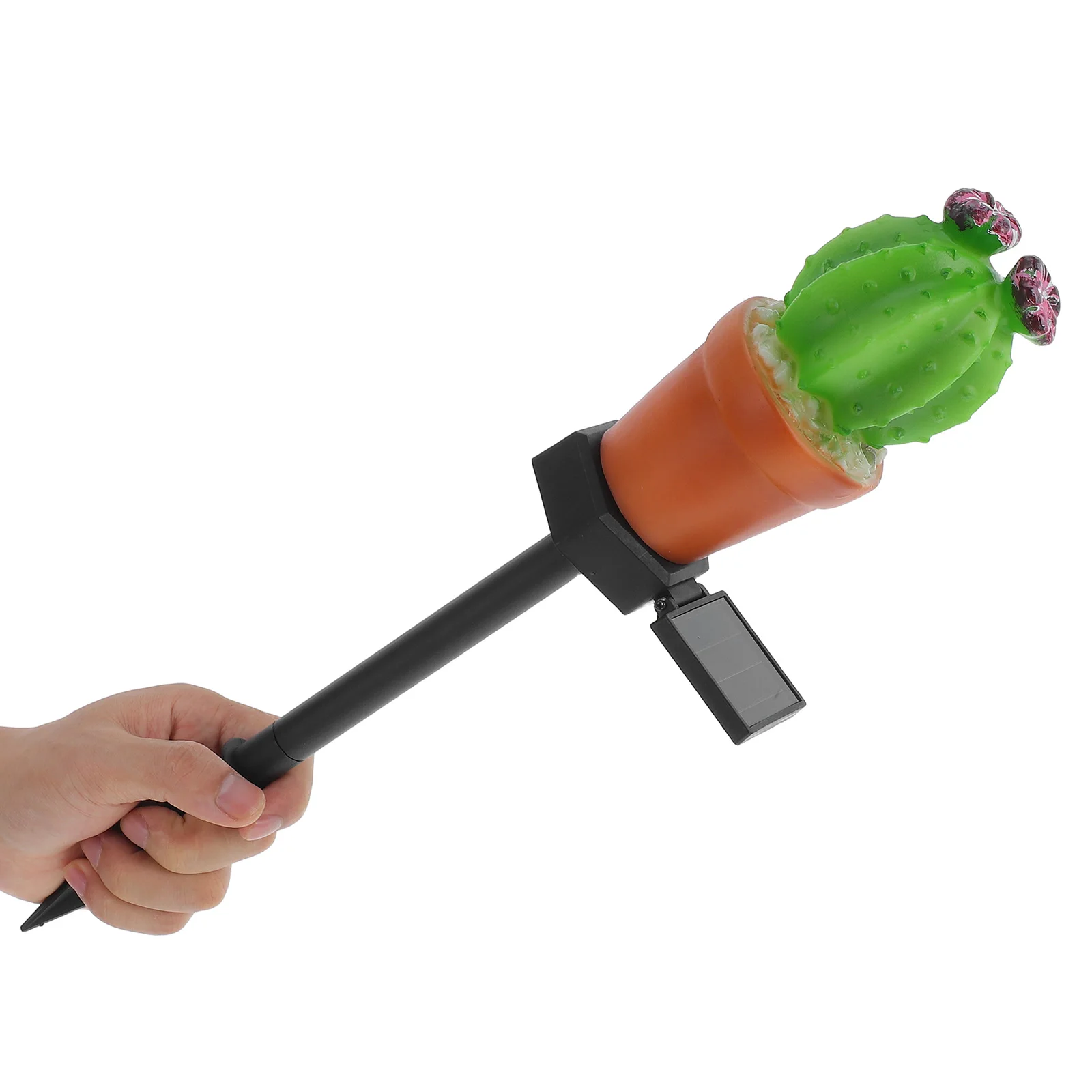 

2pcs Solar Cactus Stake Lights Waterproof Outdoor Garden Solar-Powered Led Landscape Lighting For Yard Patio Pathway