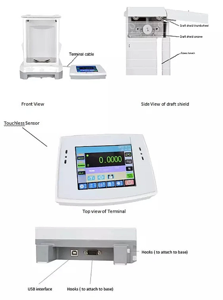 AGT-124 Very Sensitive and Accurate China Digital Balance