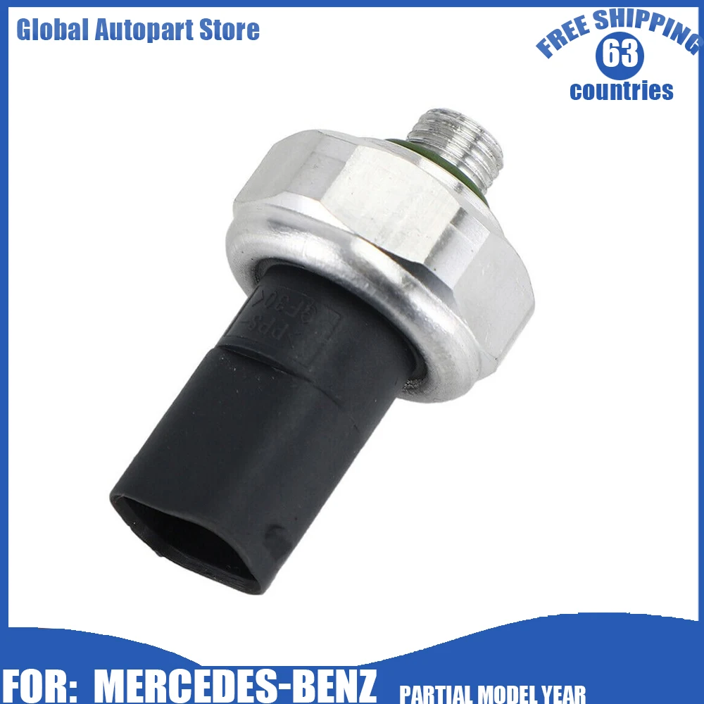 

Para Auto Refrigerant Pressure Switch 2110000283 A0045429018 2E0907271D For MERCEDES-BENZ C300 C63 AMG 2008-2011 S350 S600 Tools