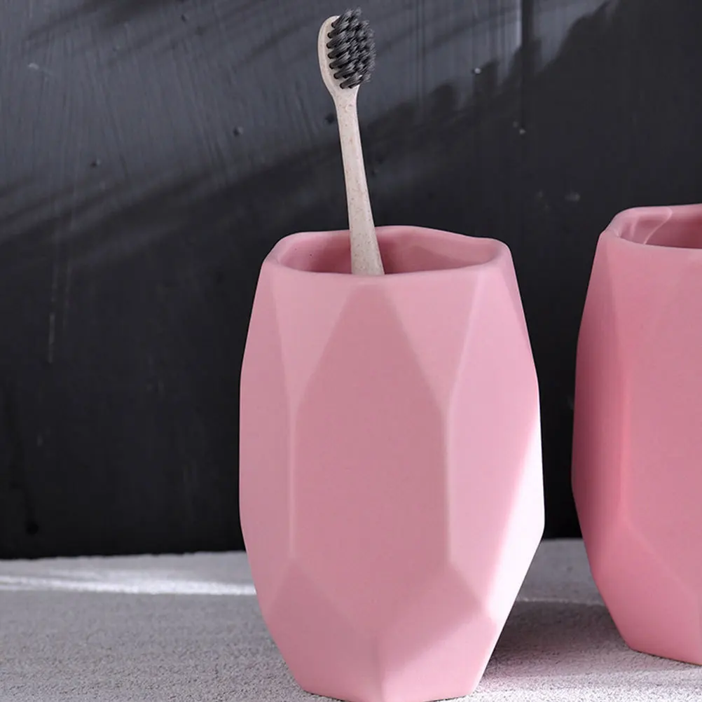 

1Pcs High-Density Ceramic Cup Safe Lightweight for Home Dorm Dark Blue Multi-Purpose Wash Cup Ceramic Cups