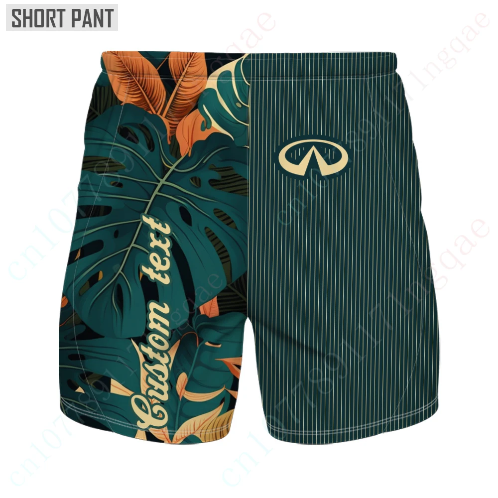 Infiniti Shorts Big Size Running Pants Summer Luxury Male Shorts Casual Shorts For Men's Clothing Hip Hop Men's Women Shorts