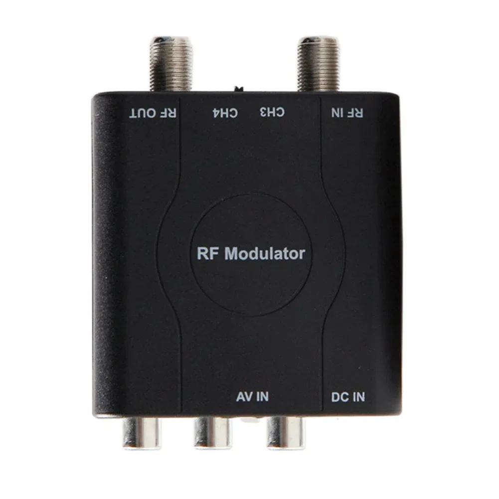 

Для радиочастотного модулятора RCA M65A идеально подходит для домашнего развлечений, включая игровые консоли и подключение оборудования видеонаблюдения