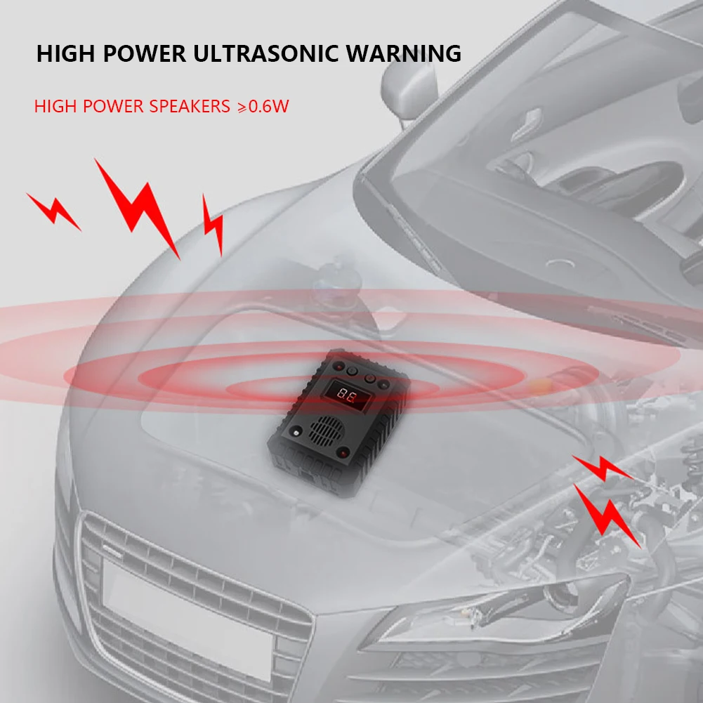 

Ультразвуковой отпугиватель грызунов 12В/5В, ультразвуковая сигнализация, интеллектуальный режим старт-стоп для автомобиля/интерьера/склада