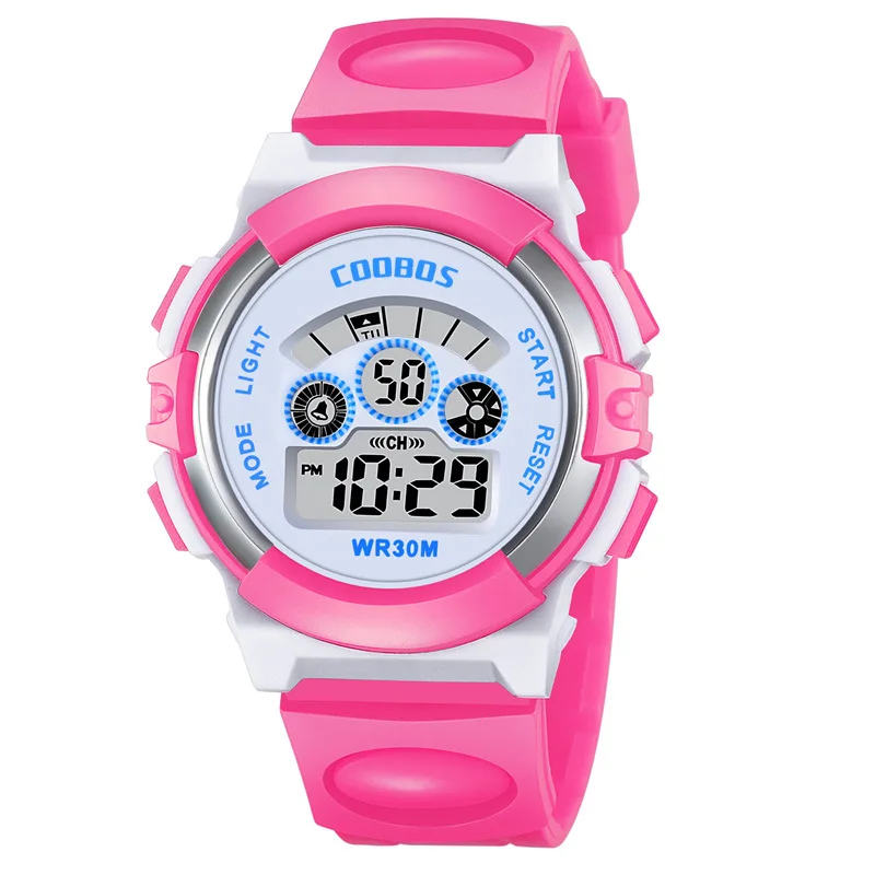 

Kids Children's Watch Electronic Quartz WristWatch for Boy Girl 30m Life Waterproof Student Sports Watches Colorful Clock reloj