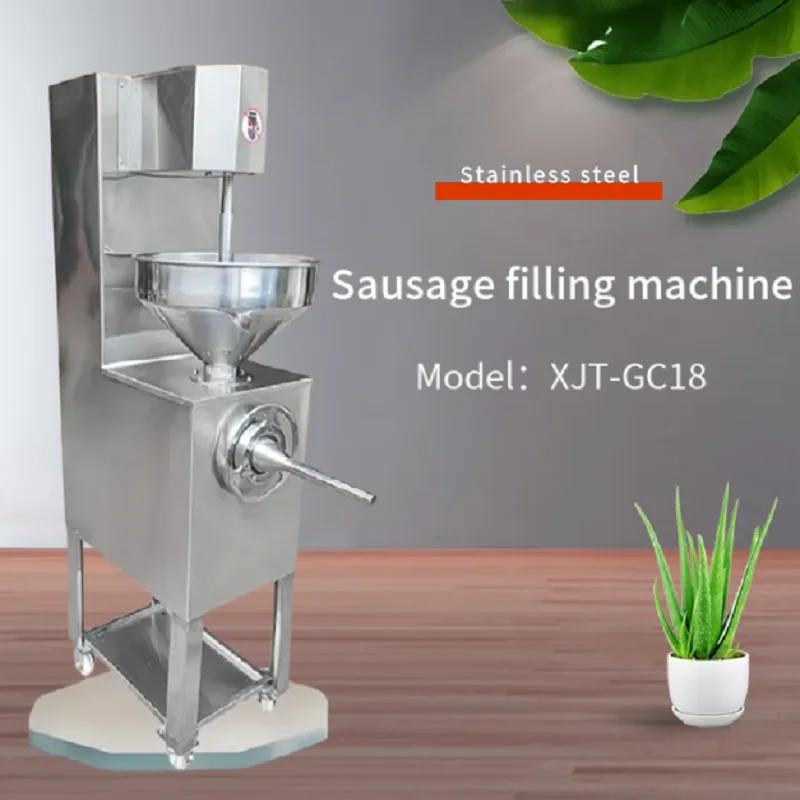 

Fully Automatic Electric Vegetarian Chicken Sausage Filler Commercial Sausage Filler Meat Filling Machine