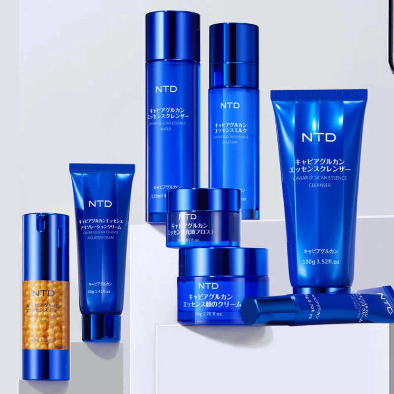 NTD Caviar Glucan Luxurious Essence Water emulsion set, moisturizing, repairing and oil control water emulsion
