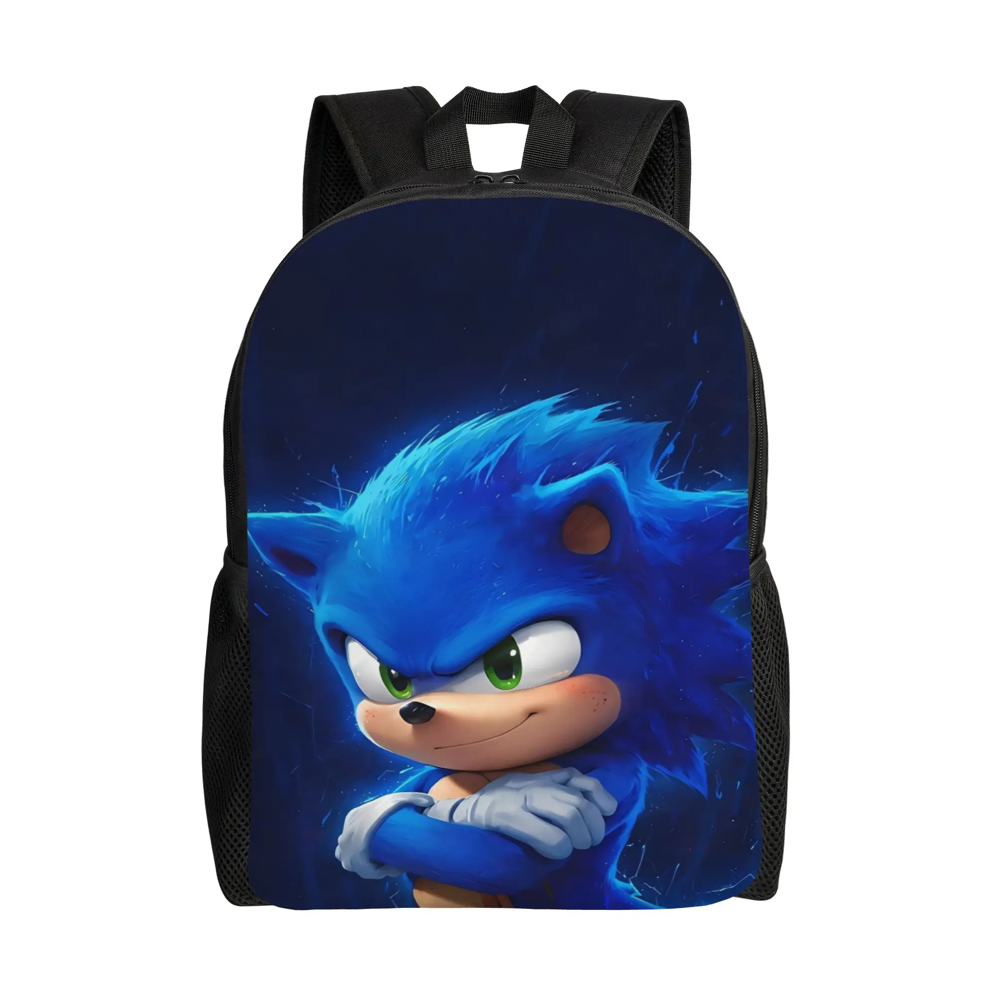 Sonices the H-Hedgehogs Backpack  College Backpacks Youth Fashion School Bags Colorful Big Rucksack