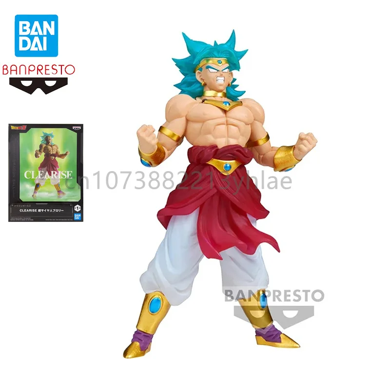 In Stock Bandai Banpresto Dragon Ball Z Series Clearise Super Saiyan Broly Figure Movable Collect Toy Festival Gift Boy Friend