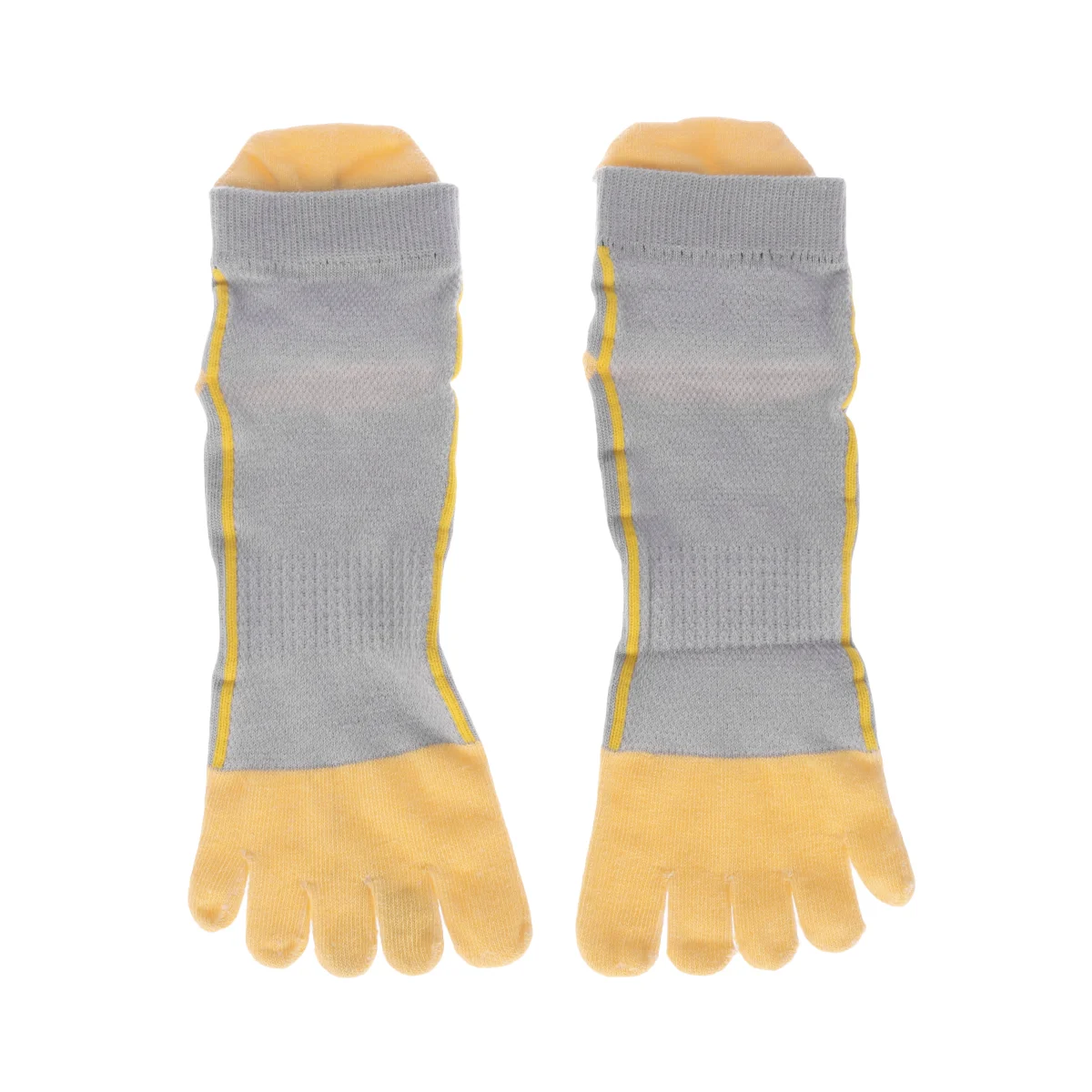 

Running Socks Men's Athletic Cotton Tube Toe Sports Five Finger Cylindrical Fingers