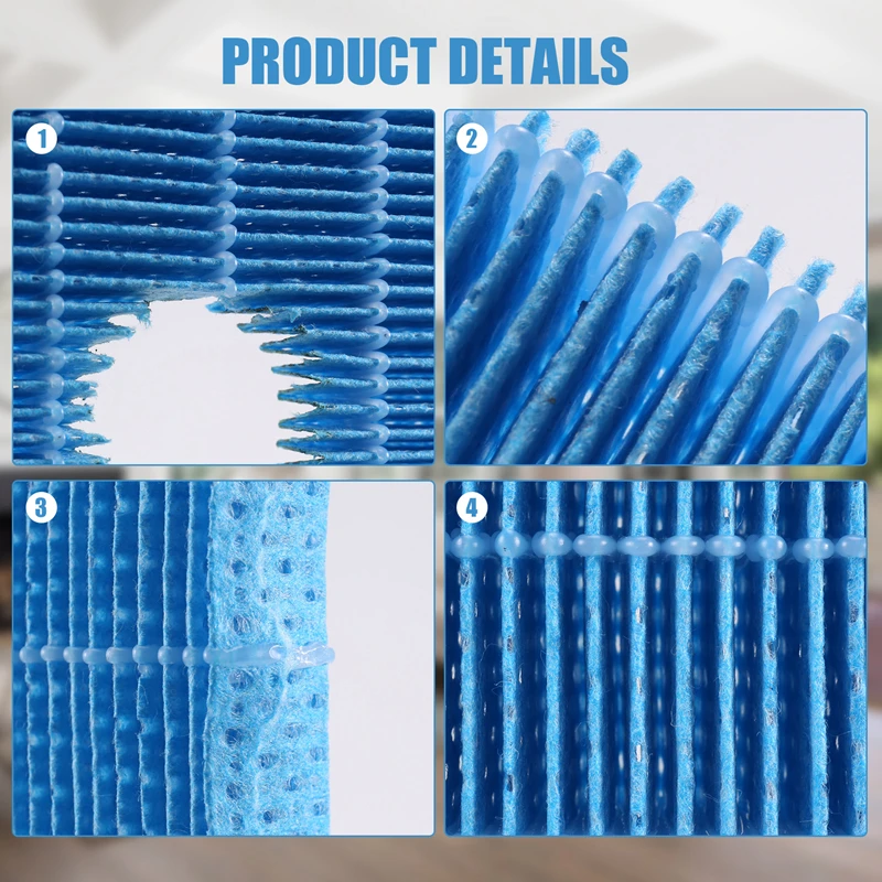 3 قطعة لاستبدال فلتر مرطب Sharp FZ-G60MFE، مناسب لـ KC-JH50T-W KC-JH60T-W KC-JH70T-W