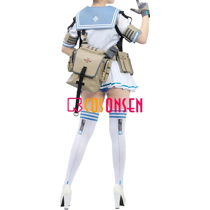 NIKKE:The Goddess Of Victory Nien Cospaly Costume JK School Uniform Skirt Outfits Halloween Costumes for Girl Women Men