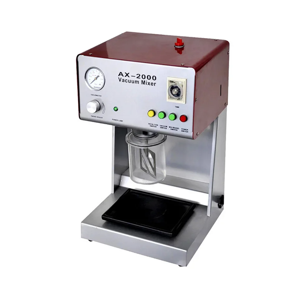 GISTAR Vacuum Mixer Negative Pressure Vacuum 550ml Dentisit Products Equipment Instrumentes AX-2000B