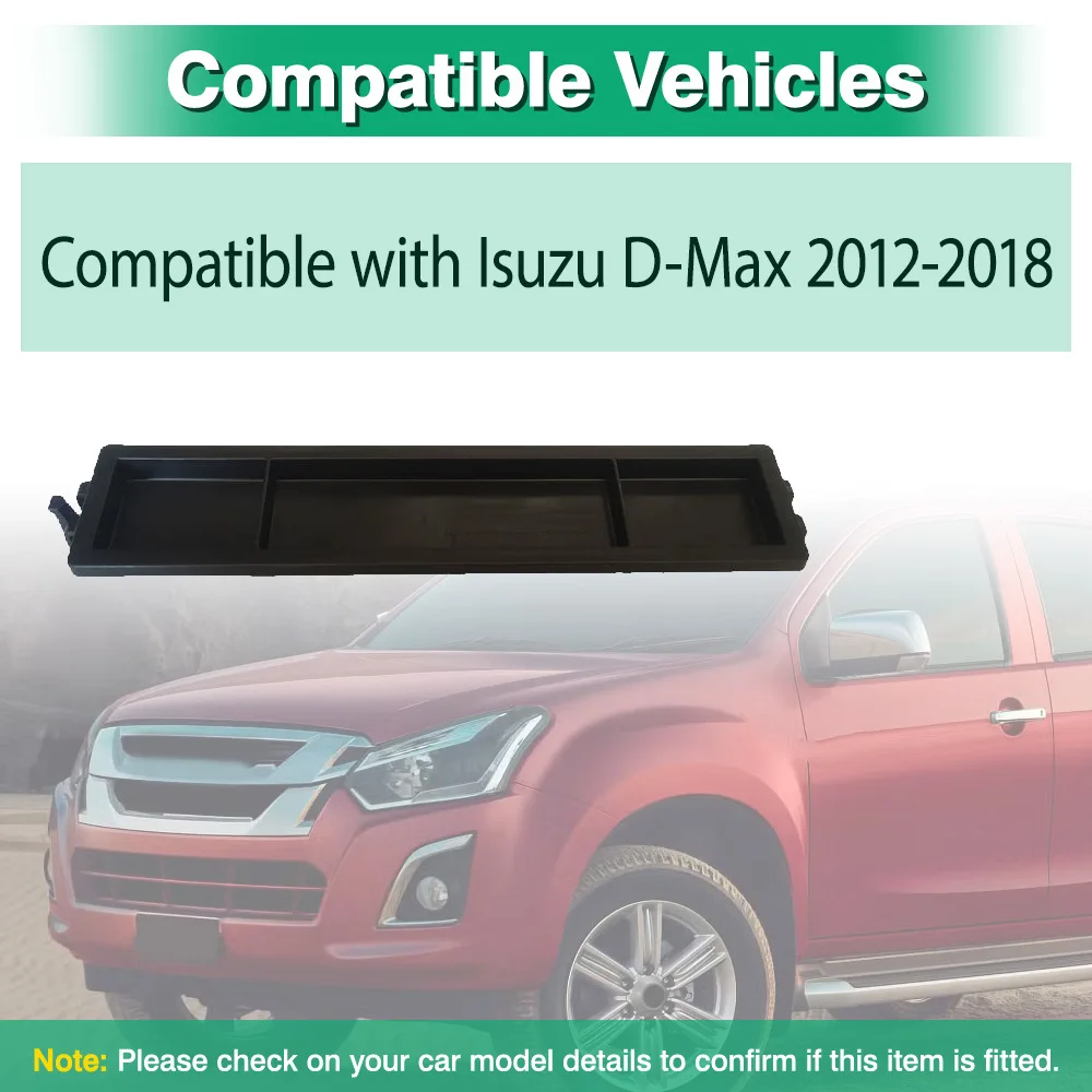 

8-98233650-0 Сменная крышка воздушного салонного фильтра для Isuzu D-Max 2012-2018, пластик, черный, автомобильные аксессуары