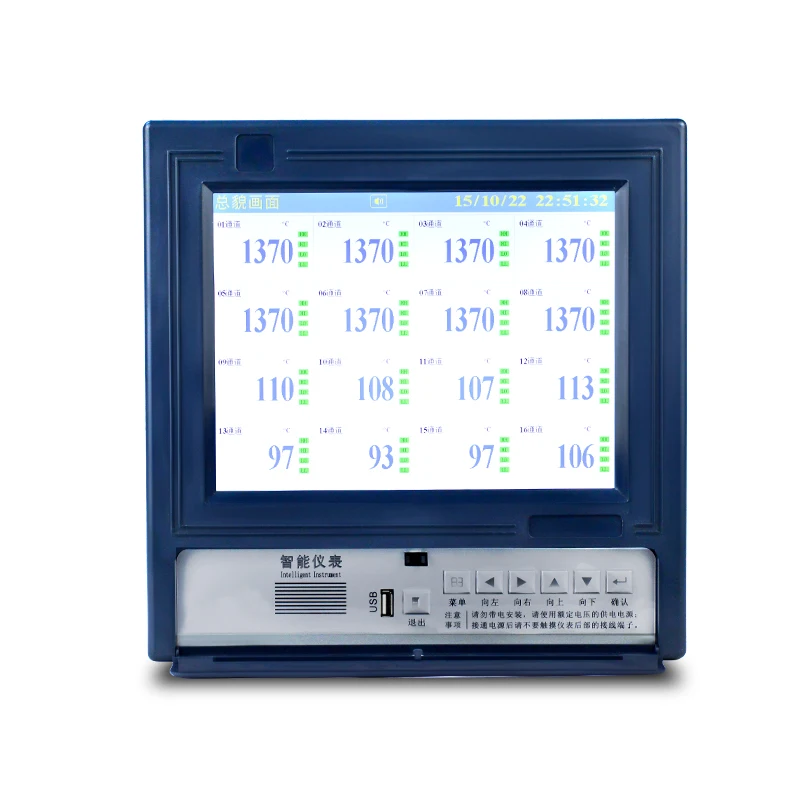 

Large Capacity Storage Record Fast Response Paperless Recorder Petrochemical Municipal Environmental protection Industry
